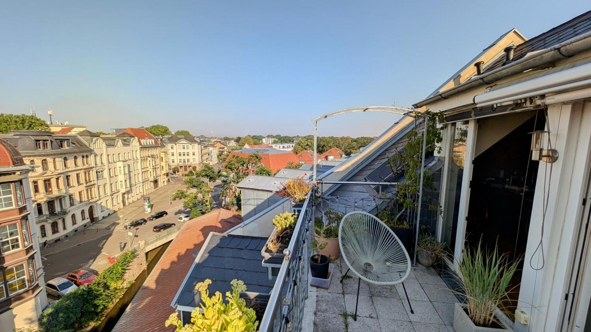 Grosszuegige Maisonette Ueber Dem Leipziger Zentrum Dış mekan fotoğraf