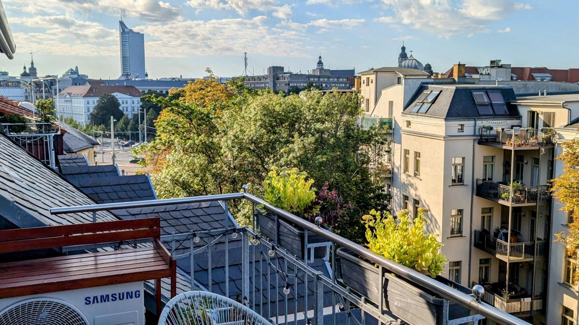 Grosszuegige Maisonette Ueber Dem Leipziger Zentrum Dış mekan fotoğraf